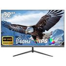 Monitor ZZA 4K UHD de 32 polegadas (3840 x 2160) IPS 60 Hz AMD FreeSync