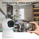 Monitores de bebê câmera wi-fi de lente dupla hd 1080p 8xp zoom câmera ip câmera interna de rastreamento automático câmeras em nuvem
