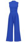Mono Enterizo PRETTYGARDEN para Mujer sin Mangas Cuello Simulado Azul Talla S