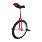Monociclo DYNAMI 20" Altura Ajustável Vermelho para Uso Externo