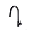 Monocomando de mesa cozinha gourmet bica extensivel black matte