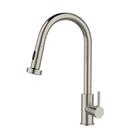 Monocomando Gourmet Cozinha Extensível Bica Alta Aço Escovado - 7908745803487 - ECONOMETAL