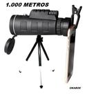 monóculo binóculos telescópio monocular suporte celular - 40X60 Luneta 1000 Metros