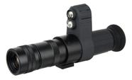 Monóculo Luneta Night Vision Noturna Zoom 4x + Mira Laser - Preto