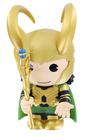 Monograma Figural Bank Marvel Loki 20cm em PVC importado
