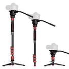 Monopé IFOOTAGE 71 com cabeça de fluido para câmeras Cobra 3 C180F-P e Komodo K5S