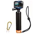 Monopé impermeável flutuante com alça manual para GoPro Hero 13-4 Monopé impermeável flutuante com alça manual para GoPro Hero 13-4