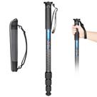 Monopé LEOFOTO MP-284 CF Fibra de carbono 165 cm de altura e 4 seções Monopé LEOFOTO MP-284 CF Fibra de carbono 165 cm de altura e 4 seções