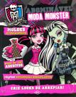 Monster High. Abominável Moda Monster Com 140 adesivos e moldes!