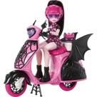 Monster High - Boneca Draculaura com Scooter - Mattel