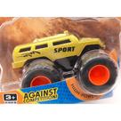 Monster Truck Crazy Cars Amarelo Brilhoso Sport RL071-3 - Dorémi