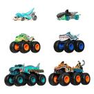 Monster Trucks Kit 6 Carrinhos Sharks vs Dinos - Mattel Monster Trucks Kit 6 Carrinhos Sharks vs Dinos - Mattel