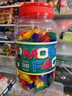 Monta fácil 200 peças