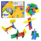 Monta Monta Geocriativo Construtor Criativo C/ 80 Peças EVA