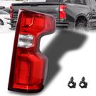 Montagem da luz traseira Nakuuly Chevy Silverado 2019-2023 LED direito