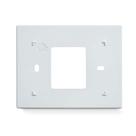 Montagem da placa de cobertura Honeywell Home THP2400A1027W branca Montagem da placa de cobertura Honeywell Home THP2400A1027W branca