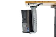 Montagem de CPU, ergonomia sem gaiola, CPU2 ajustável embaixo da mesa