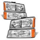 Montagem de faróis ADCARLIGHTS para Chevy Silverado 03-06