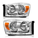 Montagem de Faróis AXLAHA para Dodge Ram 1500/2500/3500 (2006-2008)