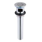 Montagem do filtro de drenagem de grade Artiwell Chrome Plated Overflow
