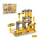 Monte e Brinque 3D Estacao Construcao 94 Pecas DM Toys Brinquedo Infantil Recreativo