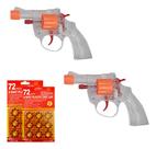 Monte Seu Kit 2 Modelos Pistola E 2 Cartelas De Espoleta