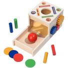 Montessori Gear Coin Slot Box, brinquedo para educação infantil Montessori Gear Coin Slot Box, brinquedo para educação infantil