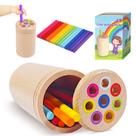 Montessori Toys YHHYTOY Color Sorting para crianças de 1 a 3 anos Montessori Toys YHHYTOY Color Sorting para crianças de 1 a 3 anos