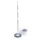 Mop Com Balde e Esfregão Giro Fit Branco Microfibra