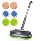 Mop elétrico sem fio BLONEX com spray, tanque removível e LED