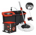 Mop Esfregão Duo Giratório Desmontável Duas Águas Cesto Inox Powermaid