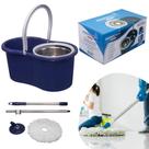 Mop Esfregão Giratório 360 Condor Perfect Balde 12L Cesto Inox