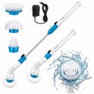 Mop Esfregão Giratório com Extensor Escova de Limpeza Vassoura Elétrica Portátil Bivolt Spin Scrubber Limpa sem Esforço até os Cantos Mais Difíceis Mop Esfregão Giratório com Extensor Escova de Limpeza Vassoura Elétrica Portátil Bivolt Spin Scrubber Limpa sem Esforço até os Cantos Mais Difíceis