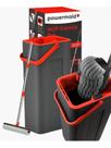 Mop Esponja Pva Com Balde Espremedor Em Aço Inoxcabo 125cm