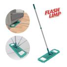 Mop Flat Chenile esfregão tira pó limpa pisos microfibra