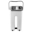 Mop Flat Com Balde Rodo Esfregão 6lt Clink