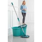 Mop Giratório 3 em 1 Verde - Limpeza Completa 12L