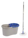 Mop Giratório 360 Clean Tech Com Balde Duplo Sortido Mop Giratório 360 Clean Tech Com Balde Duplo Sortido