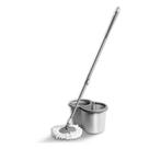 Mop Giratório Balde 13L Plástico e Cabo Inox Lyor Mop Giratório Balde 13L Plástico e Cabo Inox Lyor