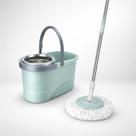 Mop Giratório com Balde Duplo e Rodas Cesto Inox 12L Mop Giratório com Balde Duplo e Rodas Cesto Inox 12L