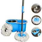 Mop Giratório com Balde Inox e Refil em Microfibra 39CM Mop Giratório com Balde Inox e Refil em Microfibra 39CM