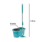 Mop giratório com cesto de inox útil utilidades 001.291 - UTIL UTILIDADES Mop giratório com cesto de inox útil utilidades 001.291 - UTIL UTILIDADES