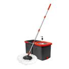 Mop Giratório Duo com Centrífuga em Aço Inox Powermaid 9L