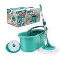 Mop Giratório Flash Limp Vassoura Rodo Esfregão C/ Balde Lava Seca 12l 360º