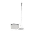 Mop giratório flow com balde e refil extra 2,6l bege - Martiplast