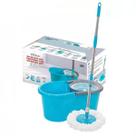 Mop Giratório Inox Limpeza Balde Esfregão 360
