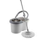 Mop Giratório Menalux com Cesto Inox e Refil Extra de Microfibra Electrolux