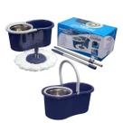 Mop Giratório Tornado Perfect Pro Condor Cesto Inox Cor Azul Centrifuga Refil Para Limpeza Original Novo Mob Mopi Moop