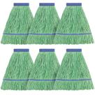 Mop Head Matthew Cleaning, algodão azul comercial pesado