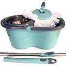 MOP Inox Giratório 360 com Balde Duplo 12L e Rodinhas Esfregão Profissional MOP Inox Giratório 360 com Balde Duplo 12L e Rodinhas Esfregão Profissional